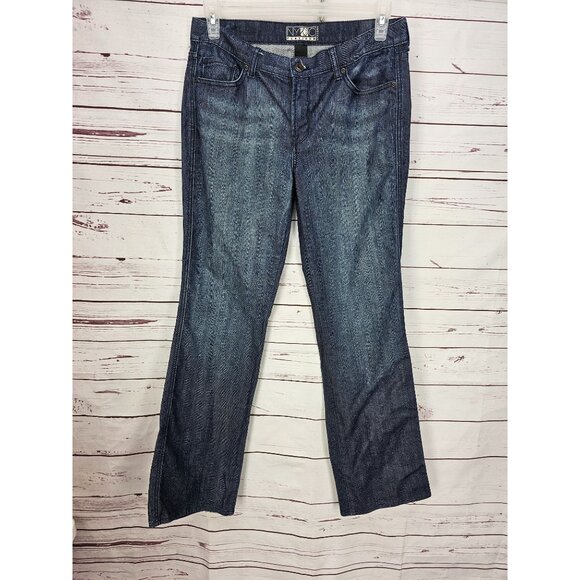 NYC Platinum Bootcut Jeans Women's Size 10 Medium‎ Wash Denim - Picture 6 of 8